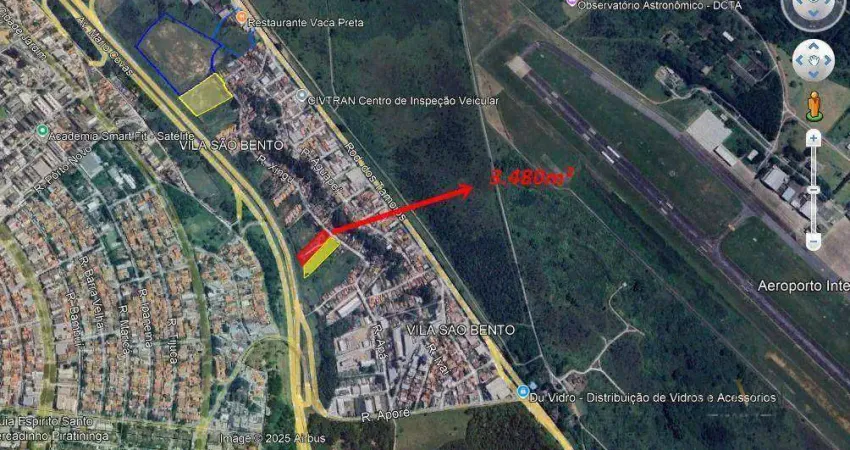 Área 3.480m² - Vila São Bento