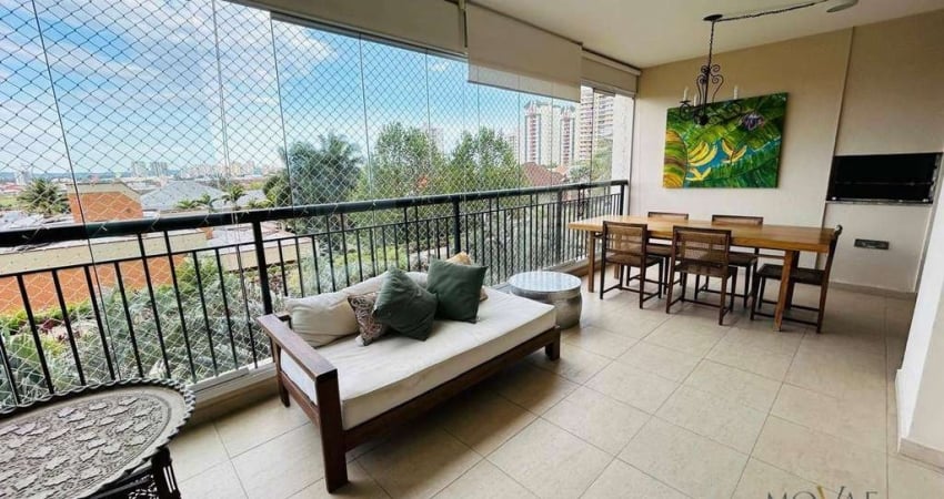 Apartamento com 3 dormitórios à venda, 194 m² por R$ 2.150.000,00 - Aquarius Residence Resort - São José dos Campos/SP