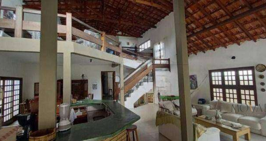 Casa com 4 dormitórios, 370 m² - venda por R$ 1.380.000,00 ou aluguel por R$ 6.730,00/mês - Massaguaçu - Caraguatatuba/SP