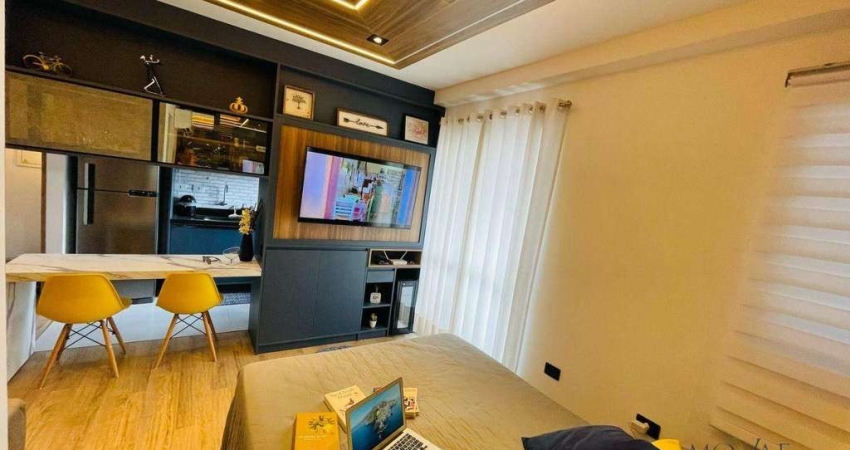 Apartamento Mobiliado à Venda – Smart Residence 35m² | 1 Dormitório | 1 Vaga | Hobby Box | Porteira Fechada