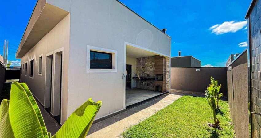 Casa com 3 dormitórios à venda, 129 m² por R$ 850.000,00 - Condomínio Malibu - Caçapava/SP
