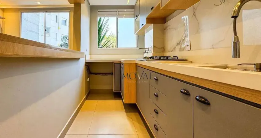 Apartamento com 2 dormitórios para alugar, 44 m² por R$ 3.262,36/mês - Jardim das Indústrias - São José dos Campos/SP