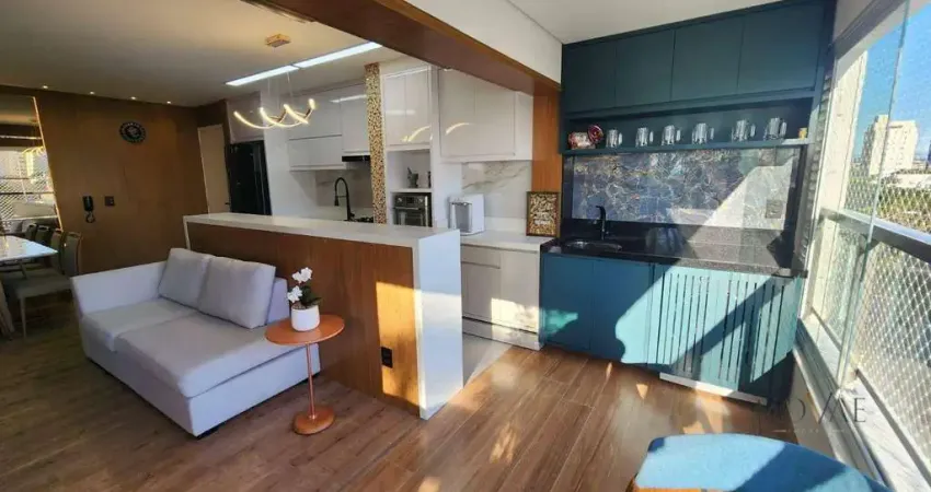 Apartamento com 1 dormitório, 53 m² - venda por R$ 890.000,00 ou aluguel por R$ 5.490,00/mês - Jardim Aquarius - São José dos Campos/SP