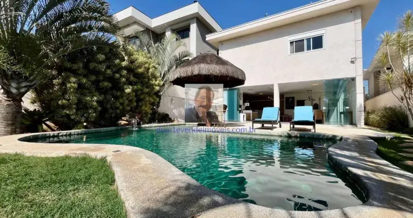 Casa no Cond. Reserva Santa Maria - Moderna e integrada, com 4dorm/2suítes,