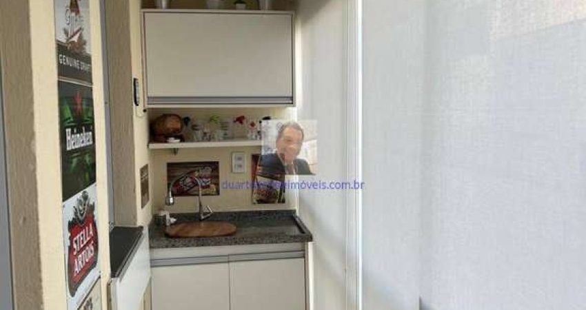 Apartamento “MOBILIADO' com 2 dormitórios à venda, 54 m² , SACADA DE VIDRO
