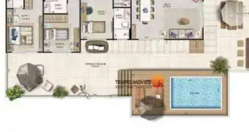 Cobertura com 3 dormitórios à venda, 212 m² por R$ 2.100.000,00 - Marazul - Niterói/RJ
