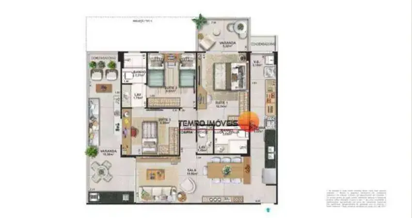 Apartamento com 3 dormitórios à venda, 125 m² por r$ 1.519.000,00 - piratininga - niterói/rj