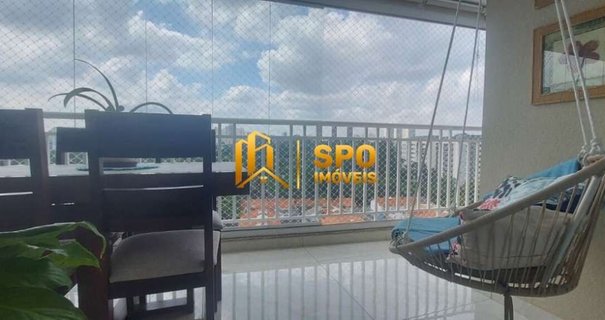 Cond Living Club, apto para venda e locação com 94 metros e 3 quartos na Chácara Sto Antonio