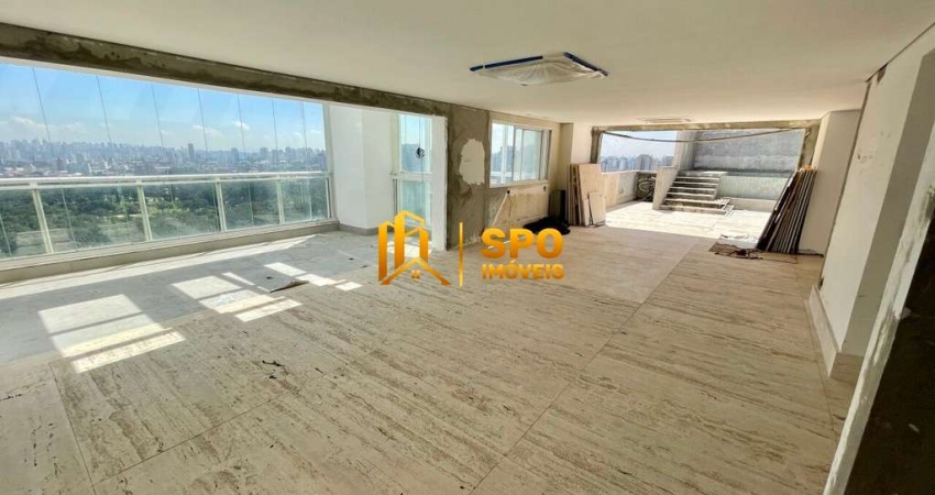 Cobertura a venda com 504 m², 4 suites, 5 vagas, jd marajoara