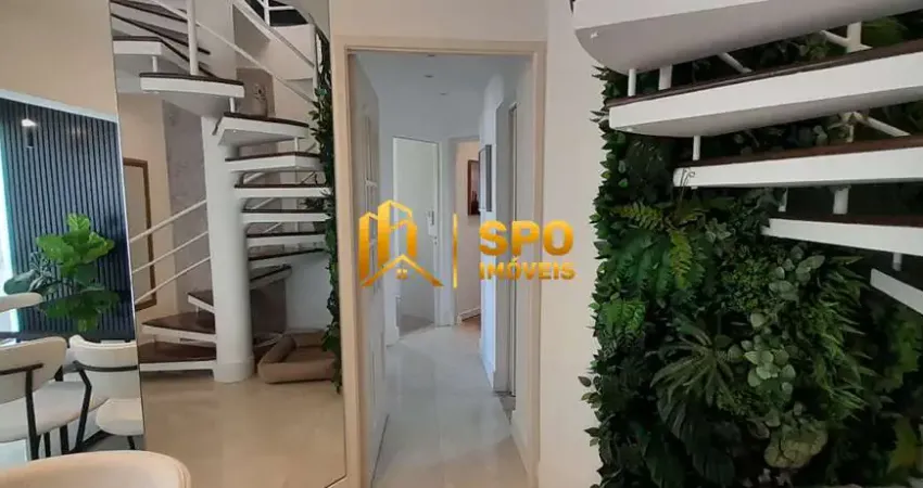 Cobertura à venda no jardim marajoara, 144 metros, impecável!