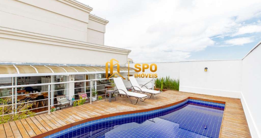 Cobertura para venda com 4 quartos, sendo 3 suítes, 311m²