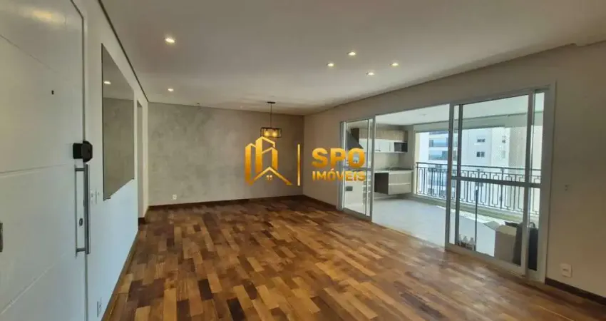 Apto para Locação,  Condomínio Viva 163m², 4 quartos, 3 vagas e Varanda Gourmet, Jd Campo Grande