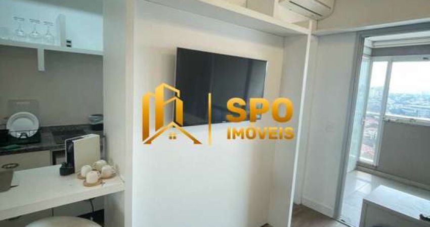 Studio Mobiliado e Equipado, 34 metros, para Venda ou Locação no Campo Belo!