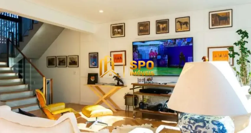 'Excelente casa mobiliada em Condomínio fechado no Brooklin à venda e disponível para locação'