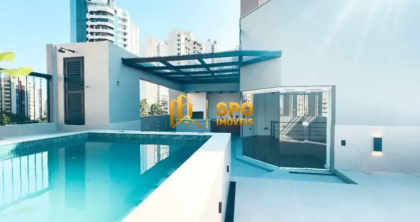 'excelente cobertura à venda na vila andrade 220m², 3 vagas, 3 dormitórios'