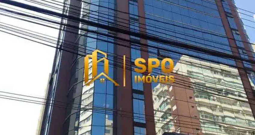 Sala comercial com 43,00m2 para locação em Moema, Edifício Glass Tower