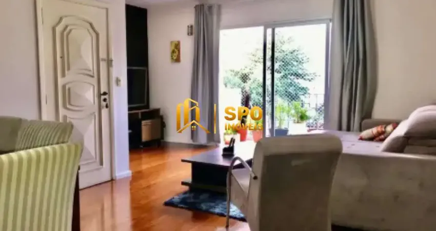 'excelente apartamento para locação em moema, 120m², 3 dormitórios, 2 vagas'