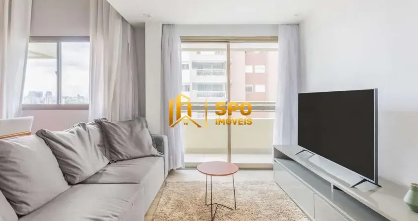 'apartamento mobiliado para locação ou venda no brooklin 100m², 2 vagas , 2 suítes'