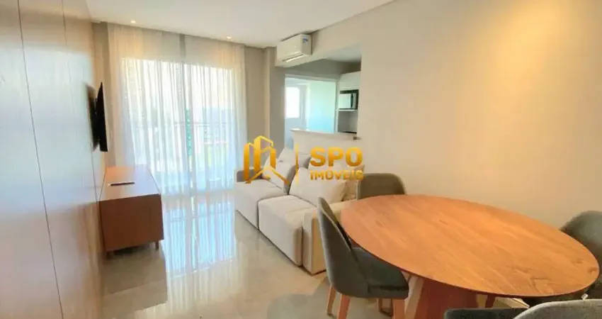 Cond diogo home boutique, apto para locação 48 metros mobiliado na vila nova conceição