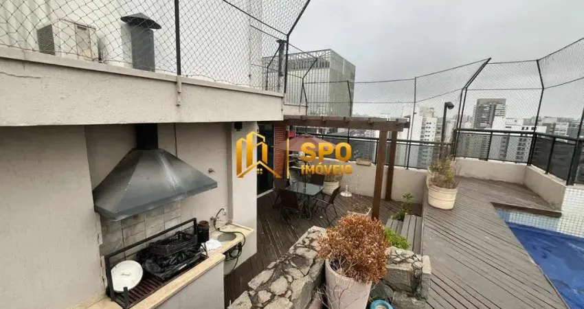 Venda linda cobertura campo belo 300m² 4 dormitórios (2 suítes), 3 vagas