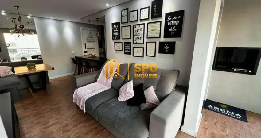 Apartamento mobiliado à venda na região do marajoara, 63 metros!