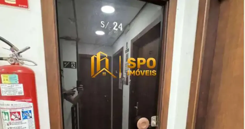 Sala  com 30 metros com ar condiocionado banheiro individual  no centro de santo amaro