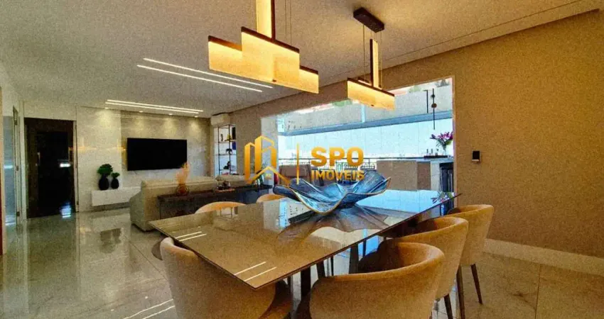 Apto a venda condomínio viva 163m², 3 quartos, 3 suítes, 3 vagas e varanda gourmet, jd campo grande