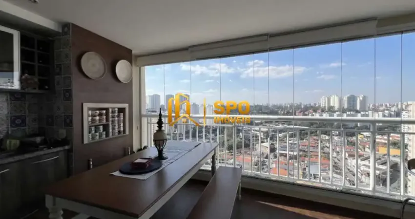 Cond mund, apto de 107 metros a venda com 3 quartos e varanda gourmet no jardim marajoara