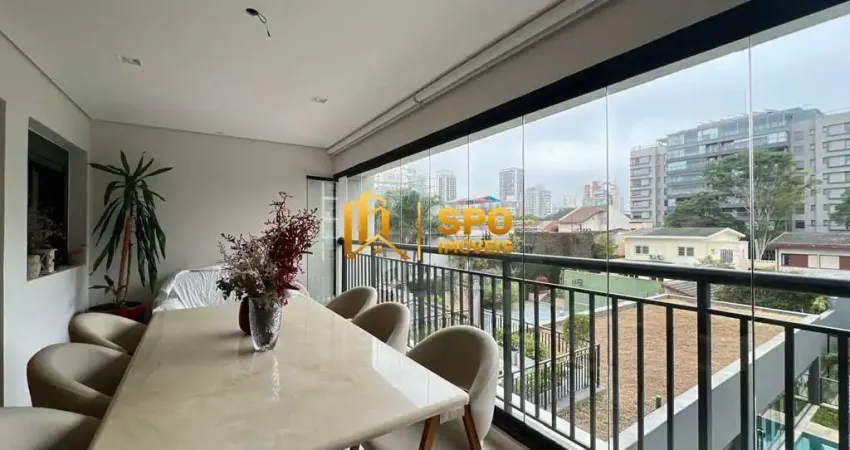 Cond insignia, apto de 130 metros a venda com 2 suites e 2 vagas no brooklin