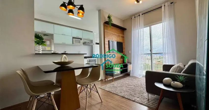Apartamento com 2 dormitórios à venda, 56 m² por r$ 369.000,00 - parque viana - barueri/sp