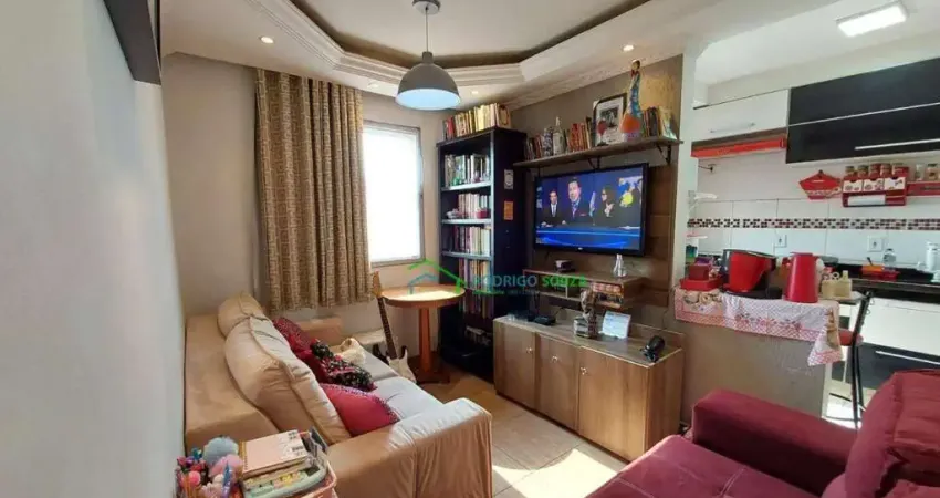 Apartamento com 2 dormitórios à venda, 43 m² por R$ 219.900,00 - Parque Jandaia - Carapicuíba/SP