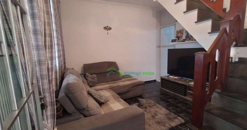 Casa Residencial com 3 dormitórios à venda, 125 m² por R$ 500.000 - Vila Menk - Carapicuíba/SP