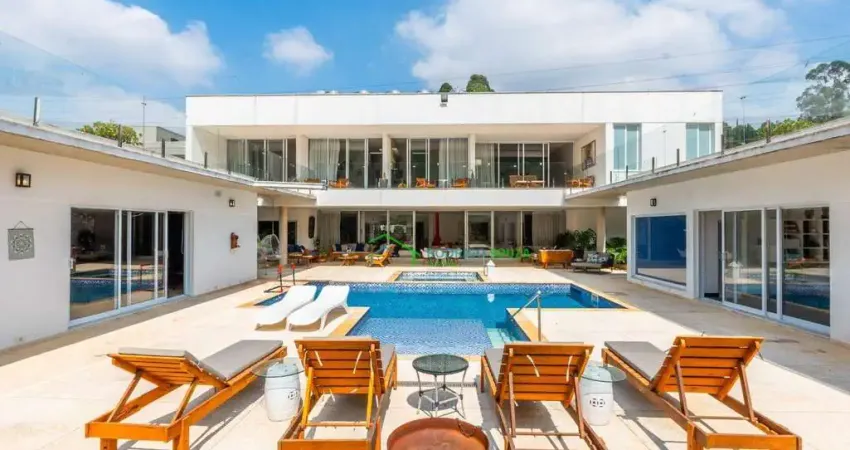 Casa com 6 dormitórios à venda, 1500 m² por r$ 19.900.000,00 - tamboré 1 - barueri/sp