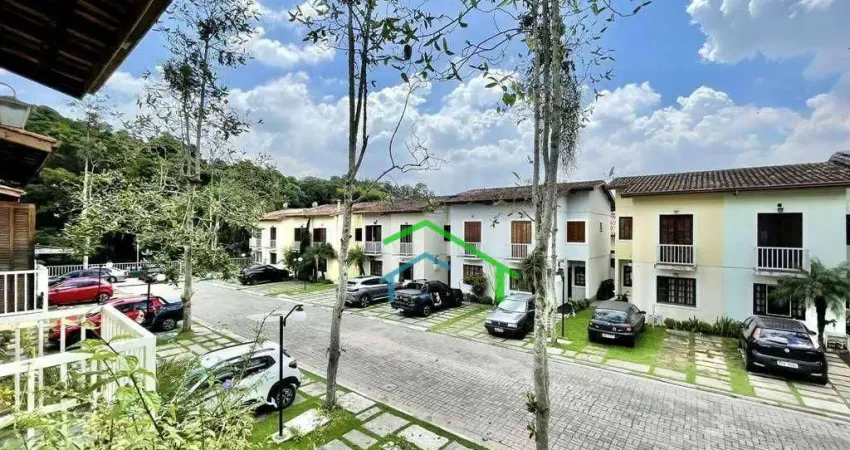 Casa com 3 dormitórios à venda, 81 m² no condomínio residencial bosque- jardim barbacena - cotia/sp