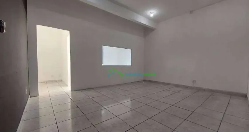 Sala para alugar, 35 m² por r$ 1.180,00/mês - centro - carapicuíba/sp