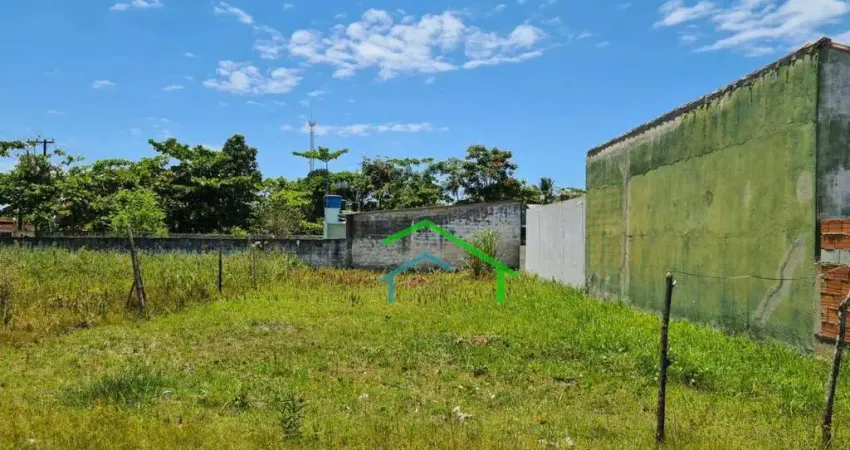 Terreno à venda, 300 m² por r$ 110.000,00 - santa terezinha - itanhaém/sp