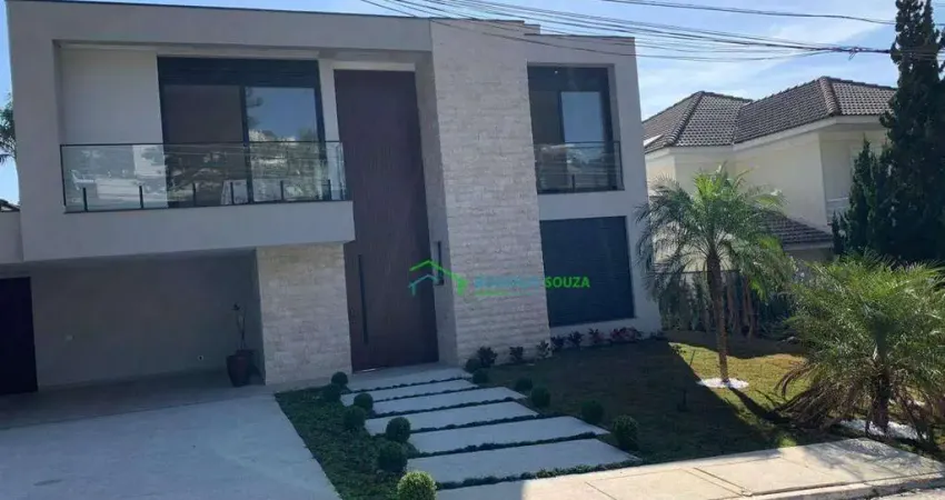 Casa com 5 dormitórios à venda, 360 m² por r$ 3.800.000,00 - aldeia da serra - barueri/sp