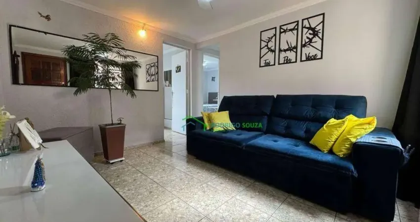 Apartamento com 2 dormitórios, 48 m² - venda por R$ 165.000,00 ou aluguel por R$ 1.350,00/mês - Vila Silviânia - Carapicuíba/SP