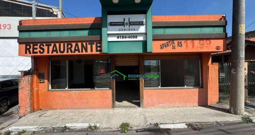 Salão para alugar, 100 m² por R$ 4.000,00/mês - Centro - Carapicuíba/SP