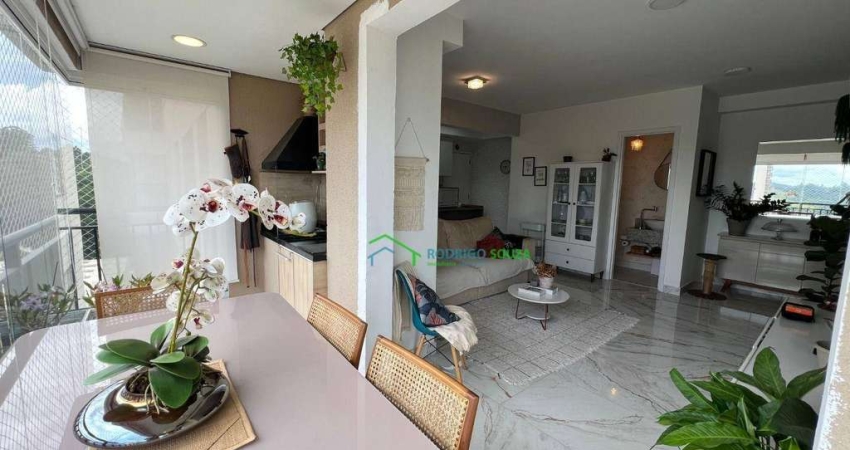 Apartamento com 3 dormitórios, 109 m² - venda por R$ 1.299.000,00 ou aluguel por R$ 10.687,85/mês - Alphaville - Barueri/SP