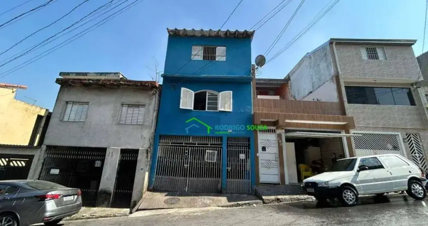 Casa com 6 dormitórios à venda, 220 m² por r$ 700.000,00 - vila dirce - carapicuíba/sp