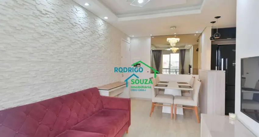 Apartamento com 2 dormitórios para alugar, 48 m² por r$ 3.100,20/mês - parque jandaia - carapicuíba/sp