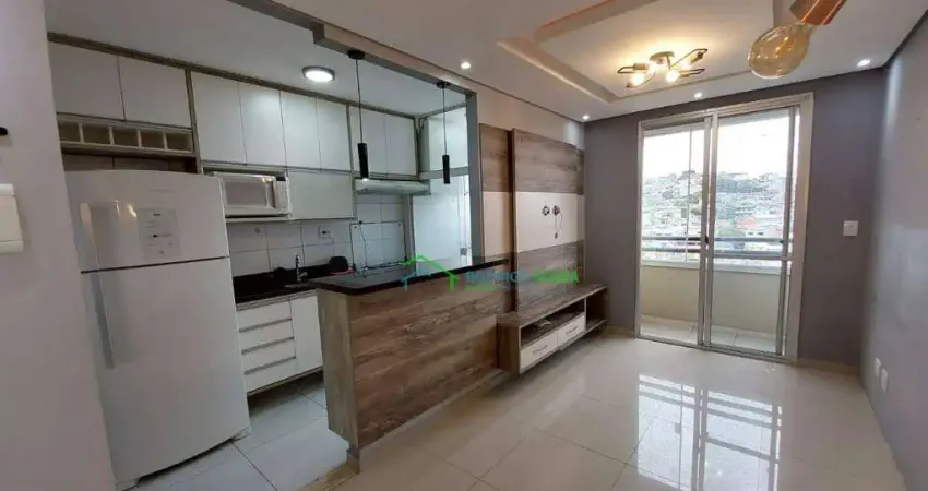 Apartamento com 2 dormitórios à venda, 50 m² por r$ 280.000,00 - ariston - carapicuíba/sp