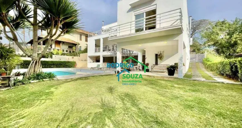 Casa com 4 dormitórios à venda, 488 m² por r$ 5.200.000,00 - granja viana - cotia/sp