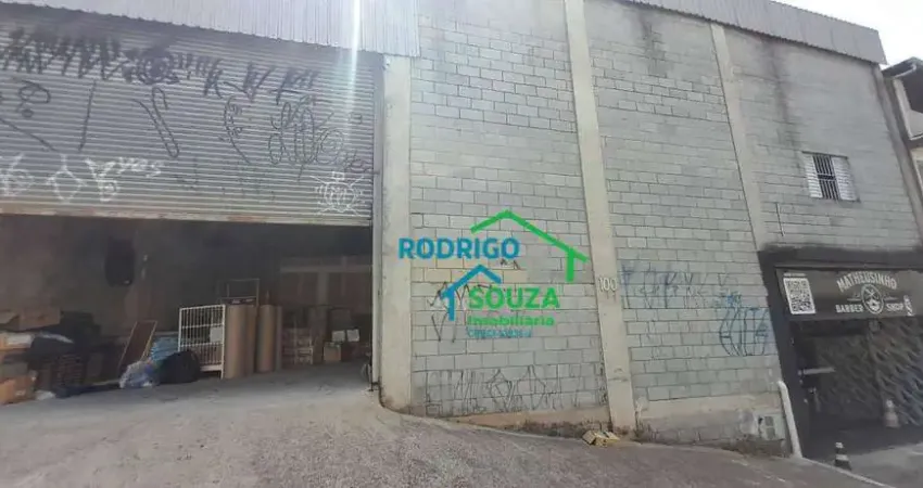 Galpão para alugar, 340 m² por r$ 5.000,00/mês - parque jandaia - carapicuíba/sp