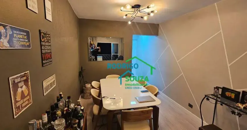 Apartamento com 2 dormitórios para alugar, 76 m² por R$ 4.500,02/mês - Vila Creti - Barueri/SP