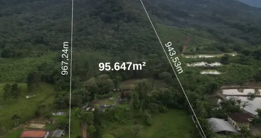 Sítio em joinville com 95 mil m² e duas casas prontas – tudo isso por apenas r$ 2.000.000