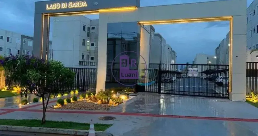 Apartamento de 2 quartos para locacao no condominio residencial lago di garda