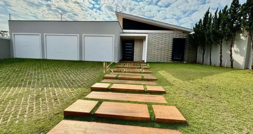 CASA SEMIMOBILIADA À VENDA EM SÃO LUIZ DO OESTE, TOLEDO - PR