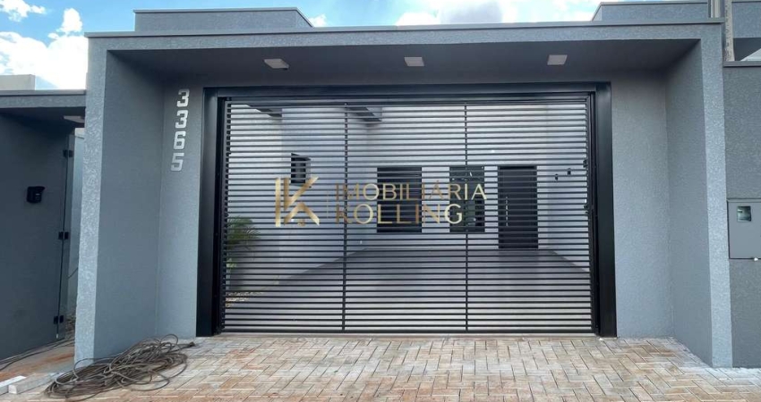 CASA  A VENDA COM 1 SUÍTE E 2 QUARTOS NA VILA BECKER, TOLEDO - PR